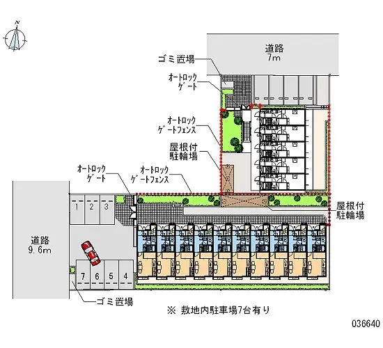 葛飾区西水元６丁目 月極駐車場